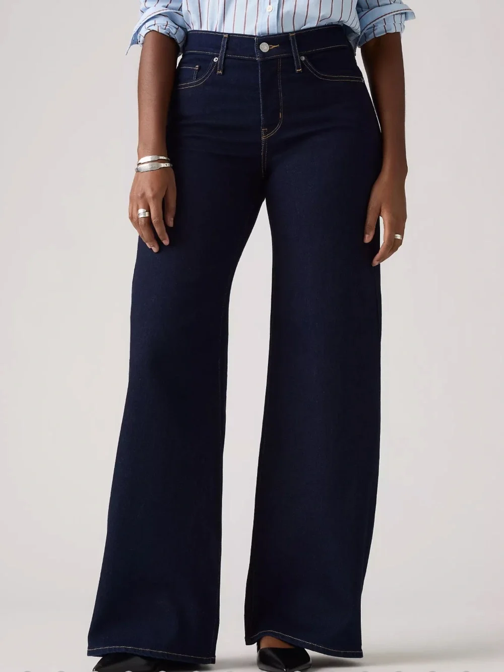 318 SHAPING WIDE LEG WOMEN'S JEANS 29x30